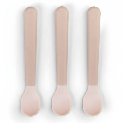 Łyżeczki dla niemowląt Foodie Easy-grip - Powder, 3 szt. / Done by Deer