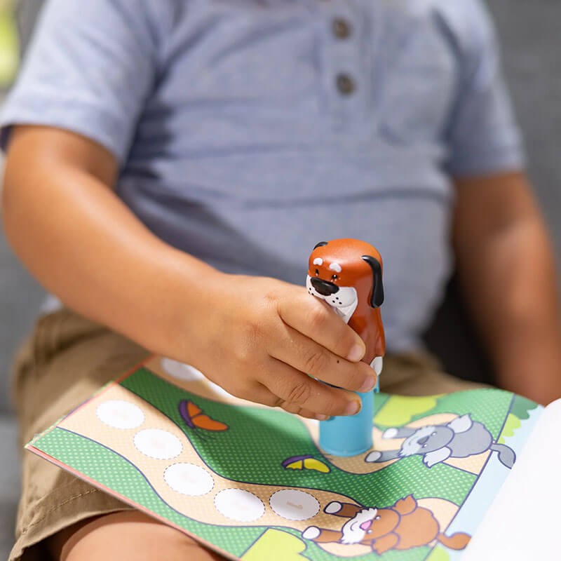 Stempel z naklejkami Sticker Wow - Pies / Melissa & Doug