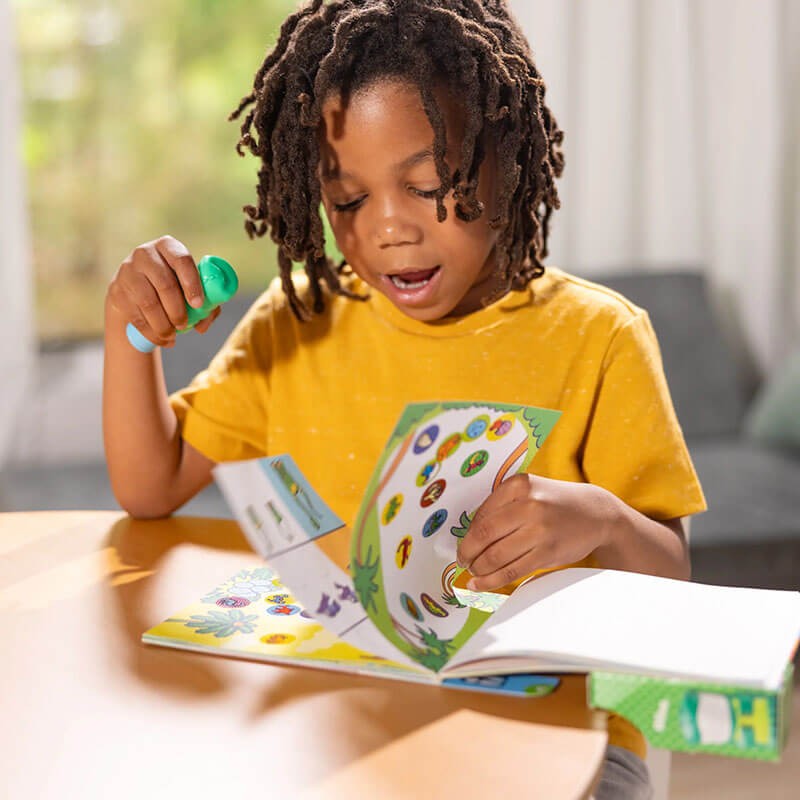 Stempel z naklejkami Sticker Wow - Dinozaur / Melissa & Doug