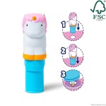 Stempel z naklejkami Sticker Wow - Jednorożec / Melissa & Doug