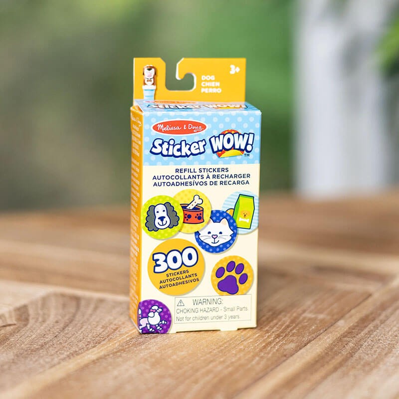 Naklejki uzupełniające Sticker Wow - Pies, 300 szt. / Melissa & Doug