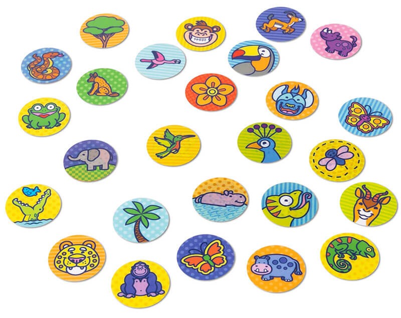 Naklejki uzupełniające Sticker Wow - Tygrys, 300 szt. / Melissa & Doug