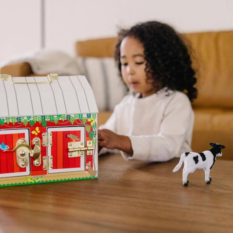Melissa and Doug, Stodoła z kłódkami
