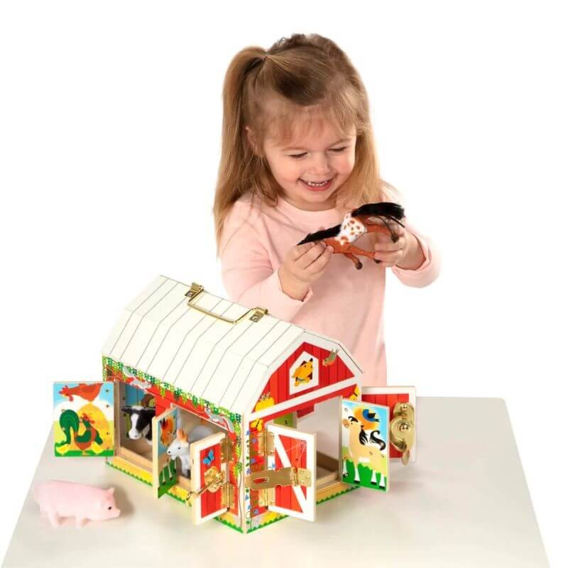 Melissa and Doug, Stodoła z kłódkami