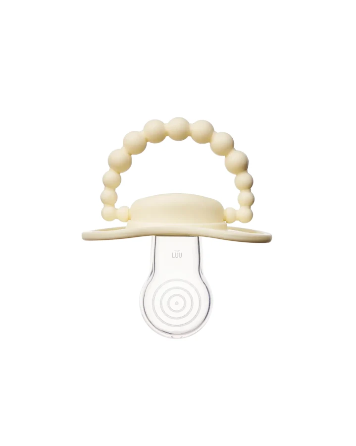 Smoczek pozycjonujący - Creamy Lemon / LUU Kids