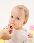Smoczek pozycjonujący - Summer Apricot / LUU Kids