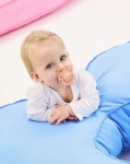 Smoczek pozycjonujący - Summer Apricot / LUU Kids