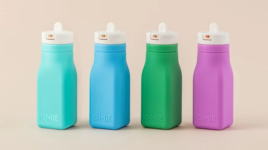 OMIEBOTTLE, bidon dla dzieci, Teal / OMIE