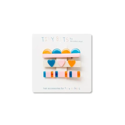 Spinki do włosów - Retro, 3 szt. / The cotton cloud