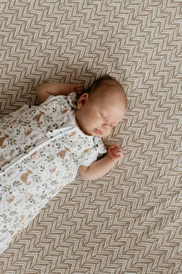 Śpiworek do spania Newborn Ivory Forest / Dobre Liski by Sleepee
