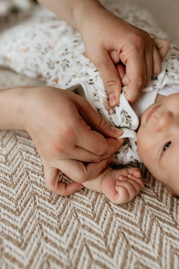 Śpiworek do spania Newborn Ivory Forest / Dobre Liski by Sleepee