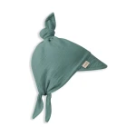 Muślinowa chustka z daszkiem - Ocean Green / Sleepee