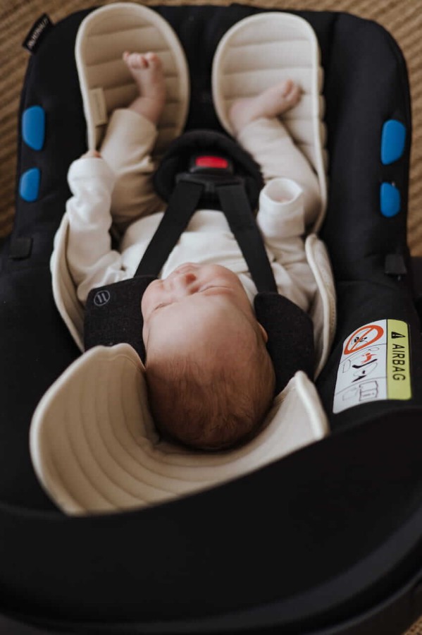 Wkładka antypotowa do fotelika - petrol / Sleepee