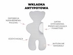 Wkładka antypotowa do fotelika - petrol / Sleepee