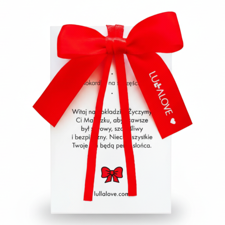 Czerwona kokardka na szczęście / Lullalove