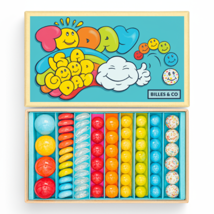 Szklane kulki DOBRY DZIEŃ NIEBIESKI / Billes & Co