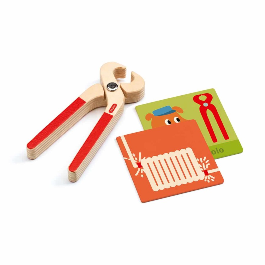 Drewniany zestaw Super Bricolo / DJECO