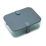 Lunchbox z przegródką Carin Large - whale blue, sea blue / Liewood