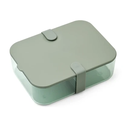 Lunchbox z przegródką Carin Large - faune green, peppermint / Liewood
