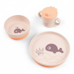 Zestaw Obiadowy z Przyssawką Foodie Wally Powder / Done by Deer