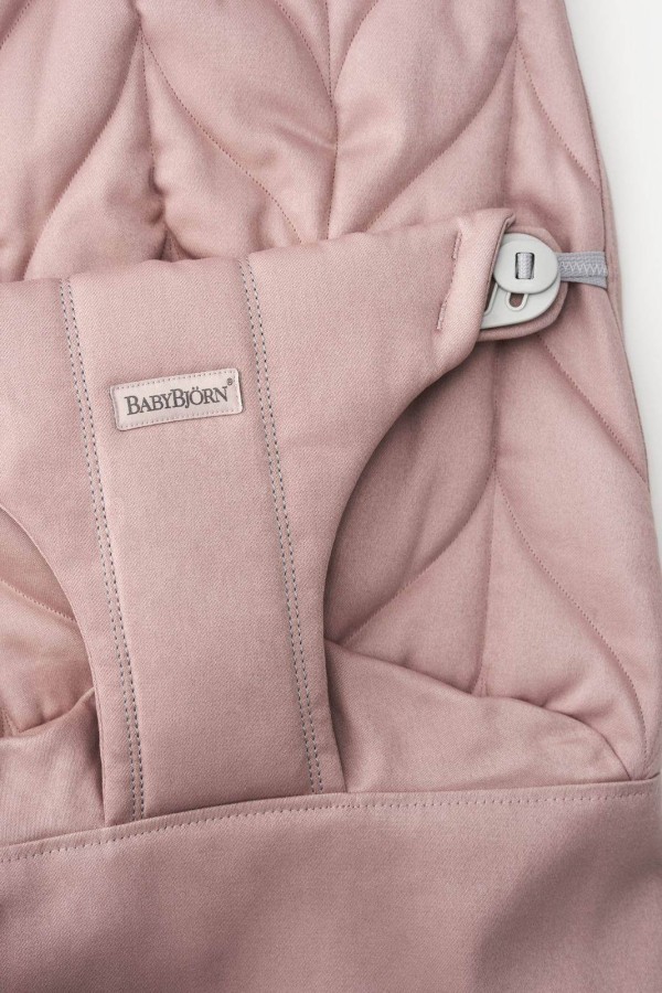 BABYBJORN - poszycie do leżaczka Bliss Woven, Dusty Pink