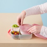 Silikonowy pojemnik z pokrywką do lunchboxa - Berry / b.box