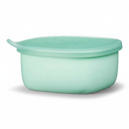 Silikonowy pojemnik z pokrywką do lunchboxa - Forest / b.box