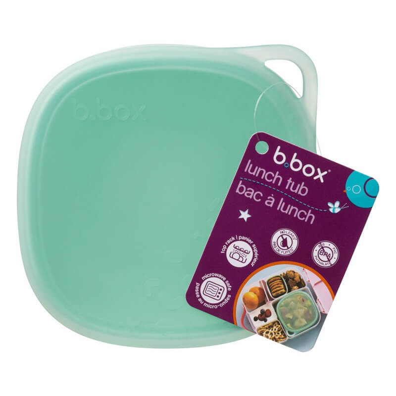Silikonowy pojemnik z pokrywką do lunchboxa - Forest / b.box