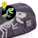 Piórnik z klapką - Dinozaur świecący w ciemności