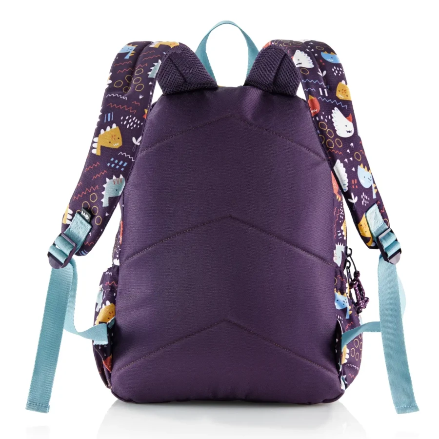 Plecak trzykomorowy Lizbona Wesołe Dinozaury 14L / Miquelrius