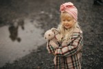 Turban Merino Rose Pink / różne rozmiary / Looks by LUKS