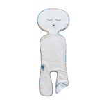 Wkładka bambusowa do fotelika ECRU & ETHNIC 0-12 miesięcy / Pink no more