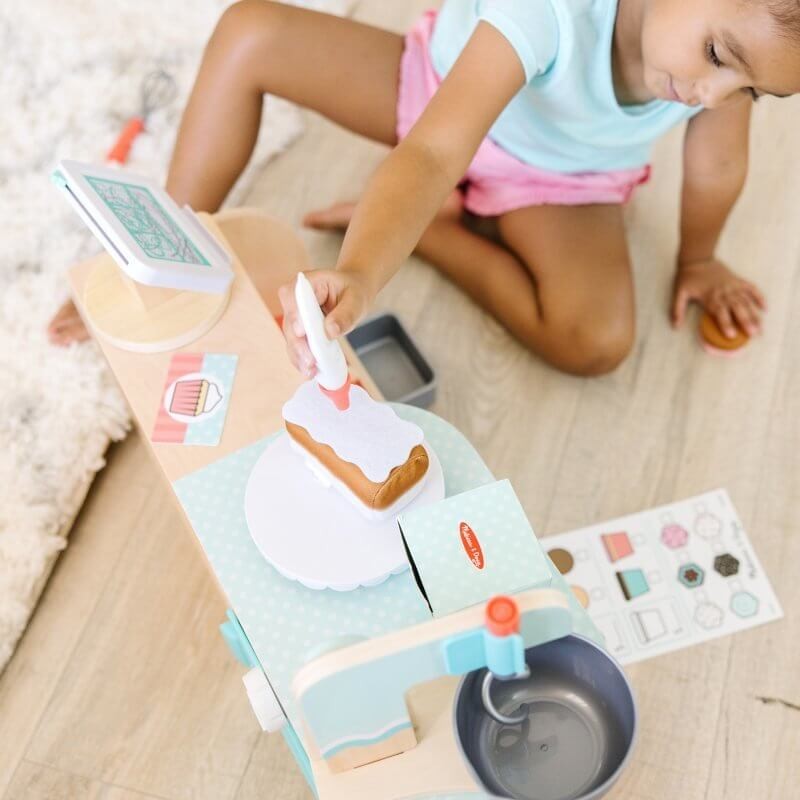 Drewniana piekarnia z akcesoriami / Melissa & Doug