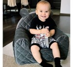 Fotelik Velvet - black / BabySteps