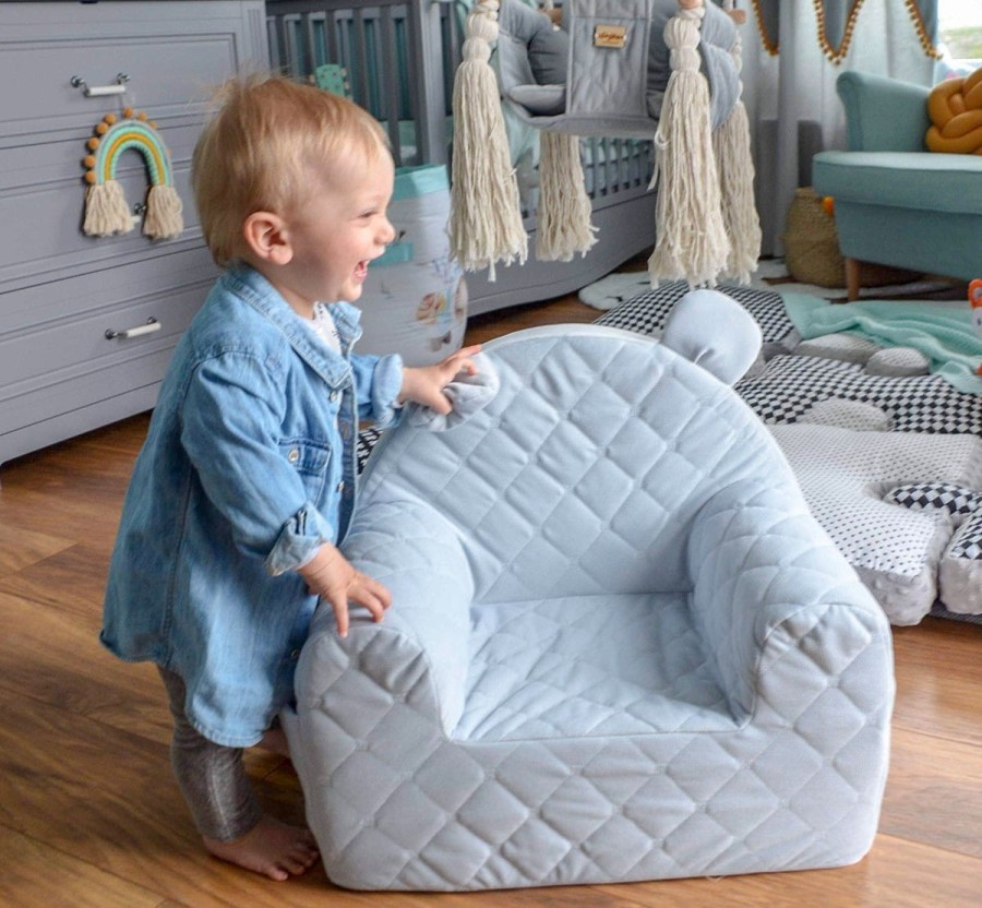 Fotelik Velvet - black / BabySteps