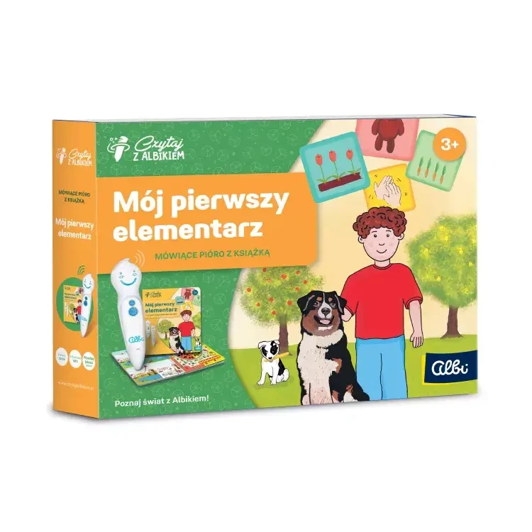 Zestaw Mój pierwszy elementarz 3+ / Czytaj z Albikiem