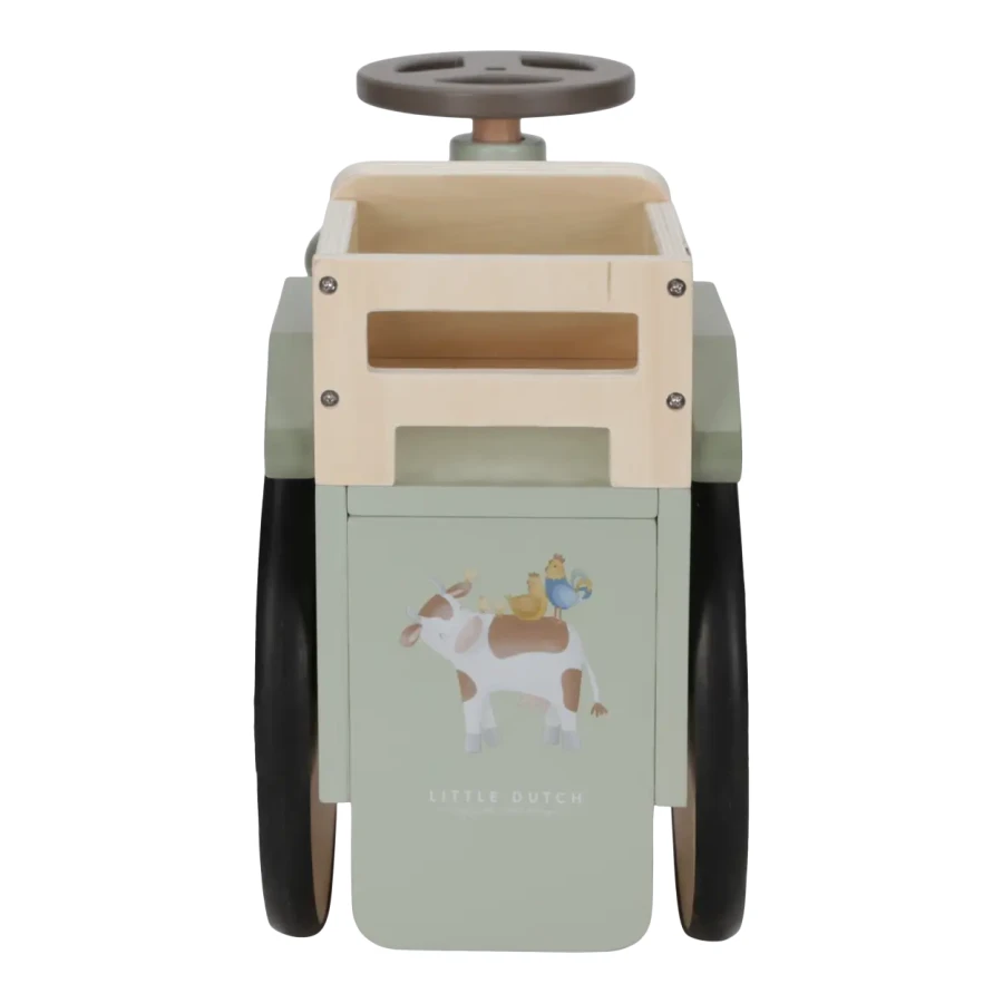 Jeździk Traktor Little Farm FSC / Little Dutch