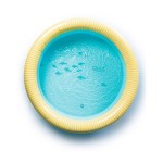 Dmuchany basen mały Ø 80 cm Dippy Banana Blue / QUUT