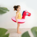 Kółko do pływania średnie Ø 50 cm Koń / QUUT