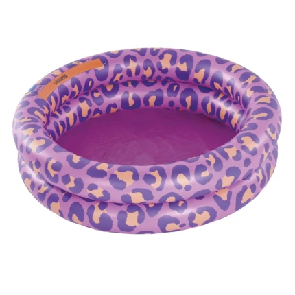 Basenik dla dzieci 60 cm - Purple Leopard / The Swim Essentials
