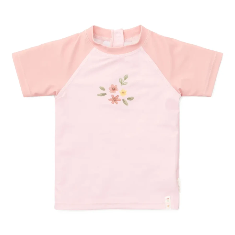 Koszulka do kąpieli Flower Pink / Little Dutch