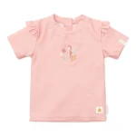 Koszulka do kąpieli z falbankami Seahorse Pink / Little Dutch