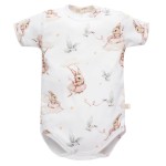Body organic cotton krótki rękaw - TUTU RABBITS / YOSOY