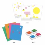 Zestaw artystyczny MALOWANIE TUSZEM 3+ / Djeco