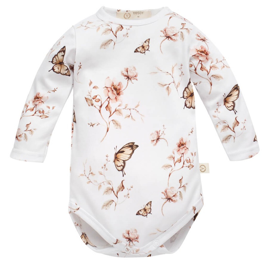 Body organic cotton - BUTTERFLIES / YOSOY