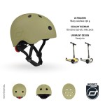 Kask S-M dla dzieci 3+ Olive / Scootandride