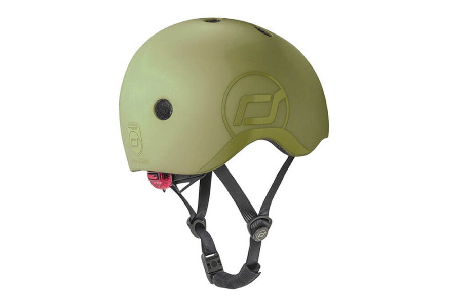 Kask S-M dla dzieci 3+ Olive / Scootandride