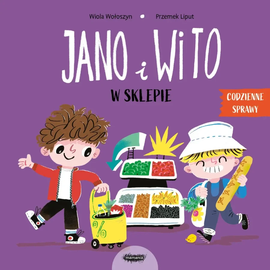Jano i Wito. W sklepie / Wydawnictwo Mamania