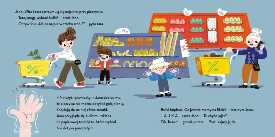 Jano i Wito. W sklepie / Wydawnictwo Mamania