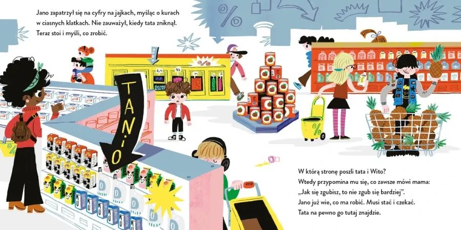 Jano i Wito. W sklepie / Wydawnictwo Mamania